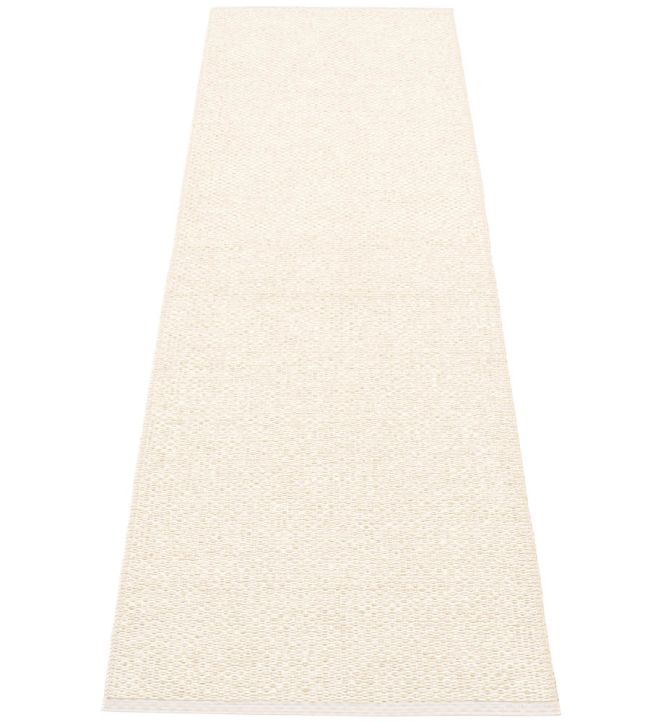 Pappelina Svea Runner rug Vanilla/Beige Metallic SV0B724 Vanilla/Beige Metallic