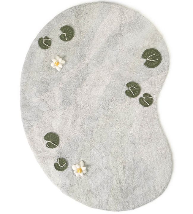 Lorena Canals Swan Lake rug Blue C-PLAY-LAKE Blue