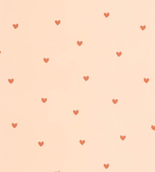 Sweet Hearts Wallpaper by Caselio Rouge rose