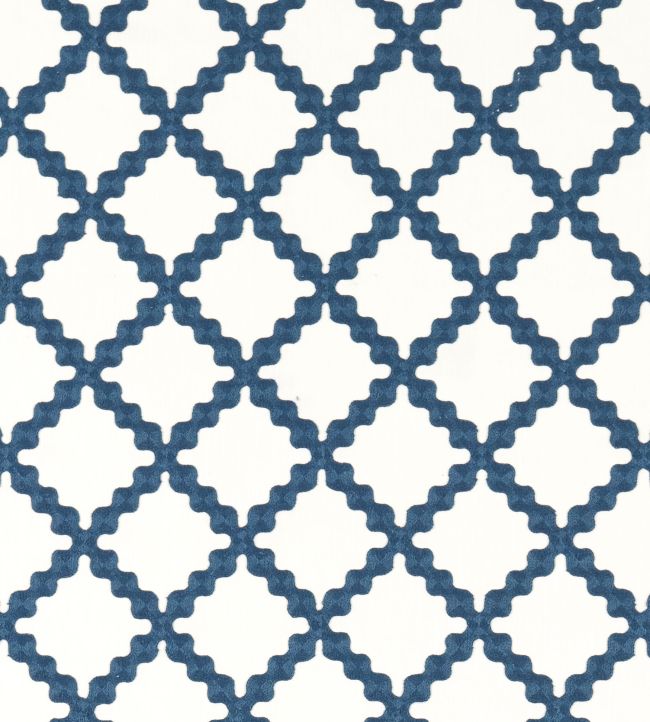 Swithland Embroidery Fabric by Scion Midnight