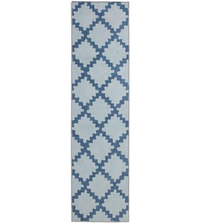 Scion Swithland Runner rug Denim SSWI5DEN6123 Denim
