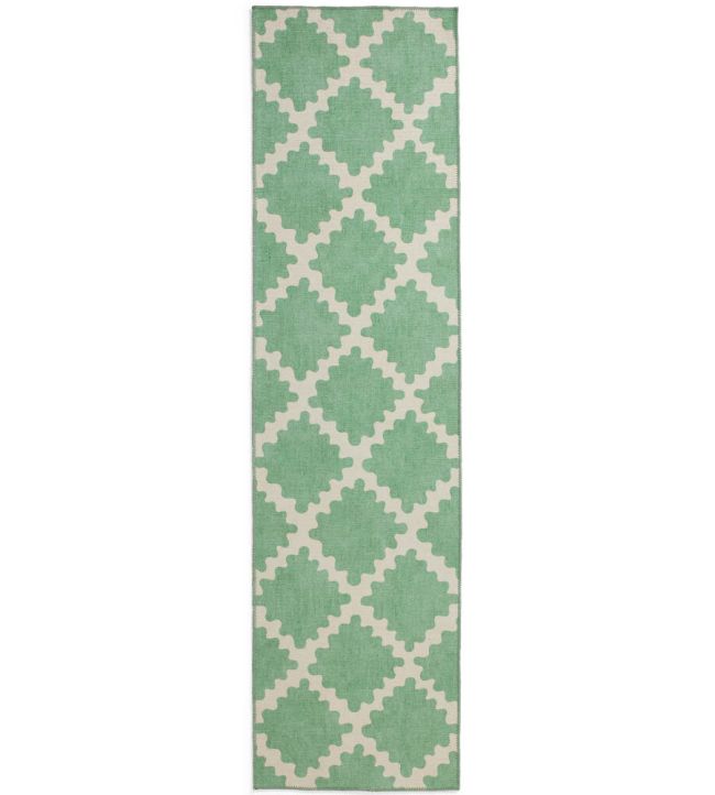Scion Swithland Runner rug Evergreen SSWI4EVER6123 Evergreen