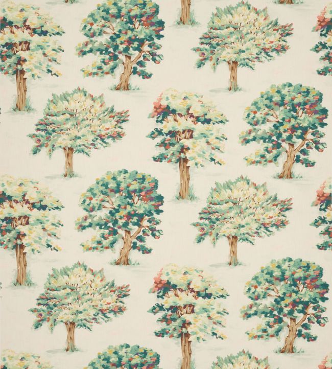 Sylvan Tree Fabric by Jane Churchill Green