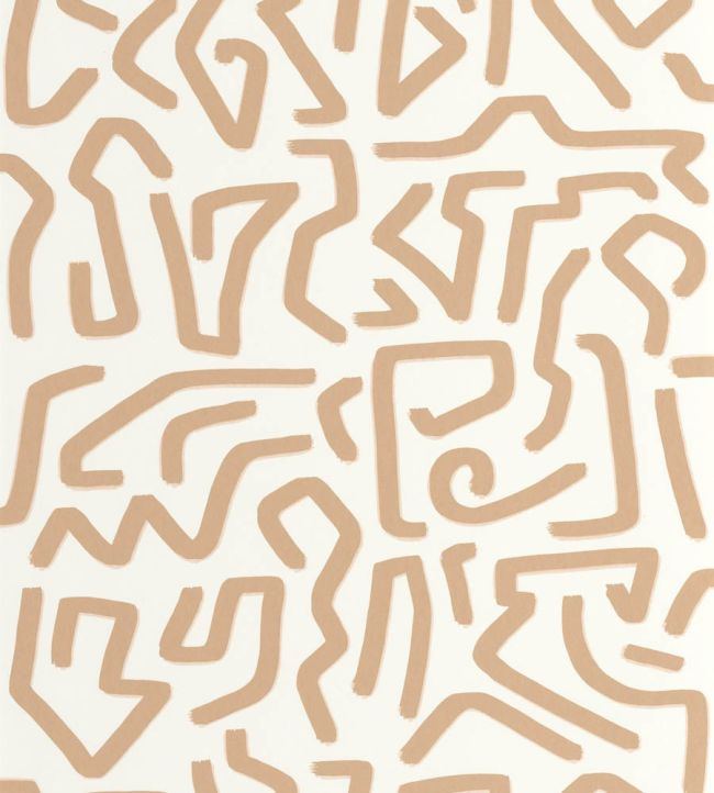 Symbol Wallpaper by Casadeco Naturel