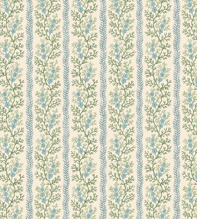 Symington Wallpaper by GP & J Baker Blue