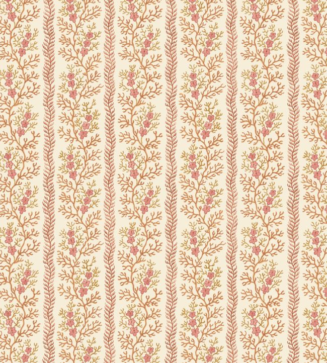 Symington Wallpaper by GP & J Baker Soft Red