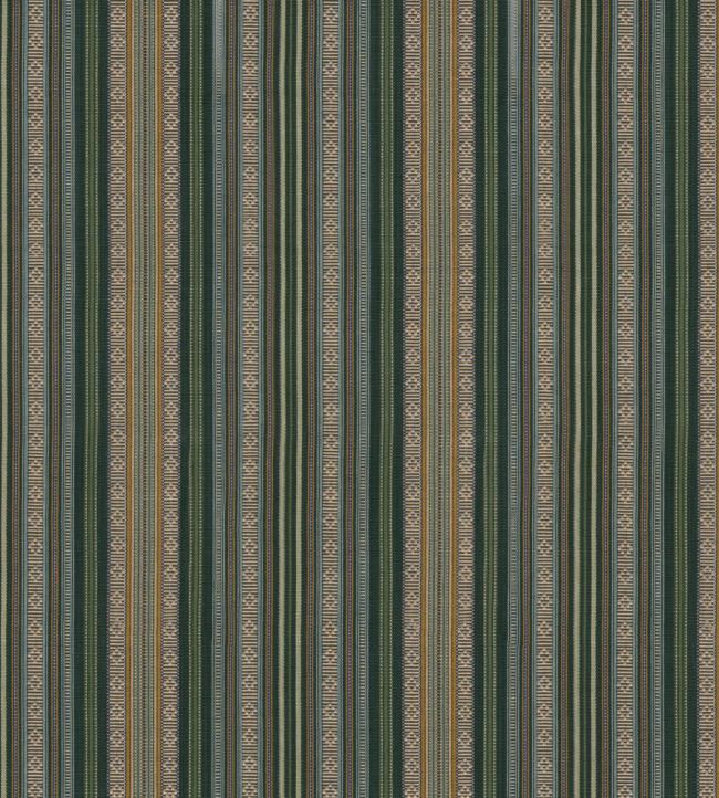 Symington Stripe Fabric by GP & J Baker Emerald