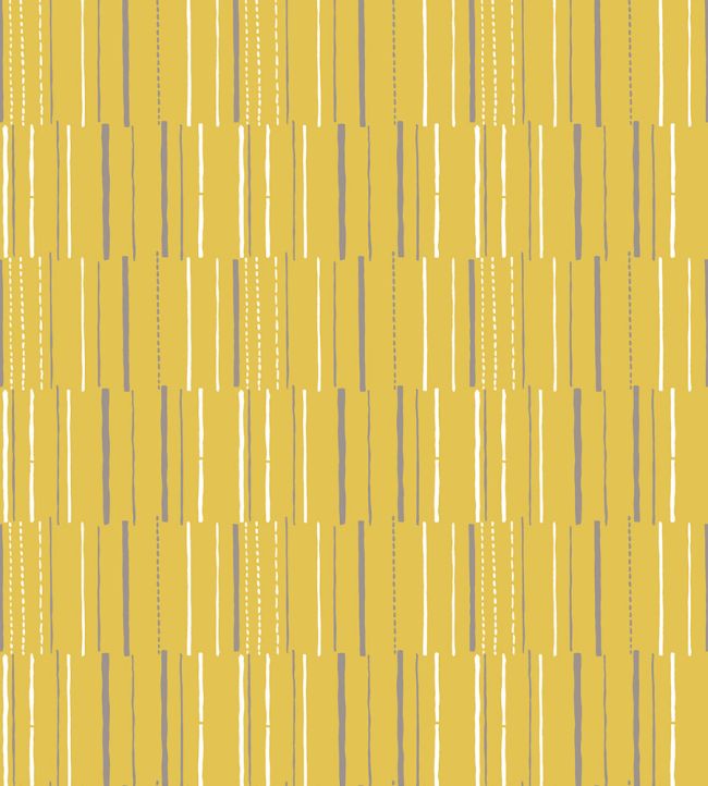 Syncopation Wallpaper by Mini Moderns Yellow