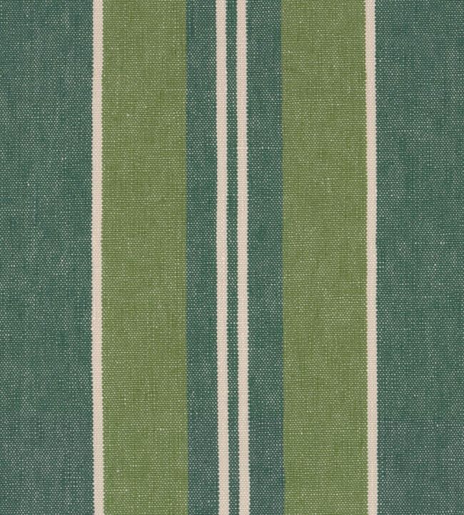 Szepviz Stripe Fabric by MINDTHEGAP Green