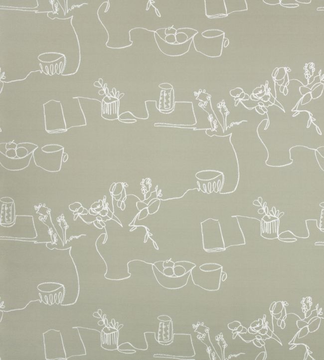 Tabletop Fabric by Villa Nova Lichen