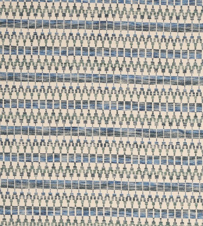 Tabriz Fabric by Jane Churchill Blue