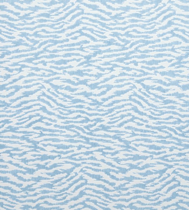 Tadoba Velvet Fabric by Anna French Sky