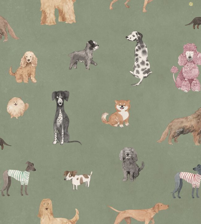Taiga and Friends Mural by Sandberg Green