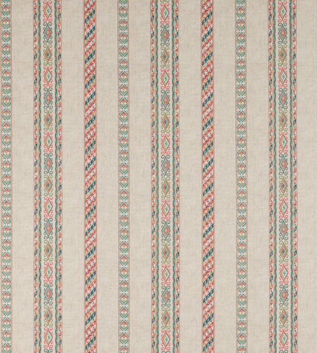 Tait Stripe Fabric by Colefax and Fowler Multi