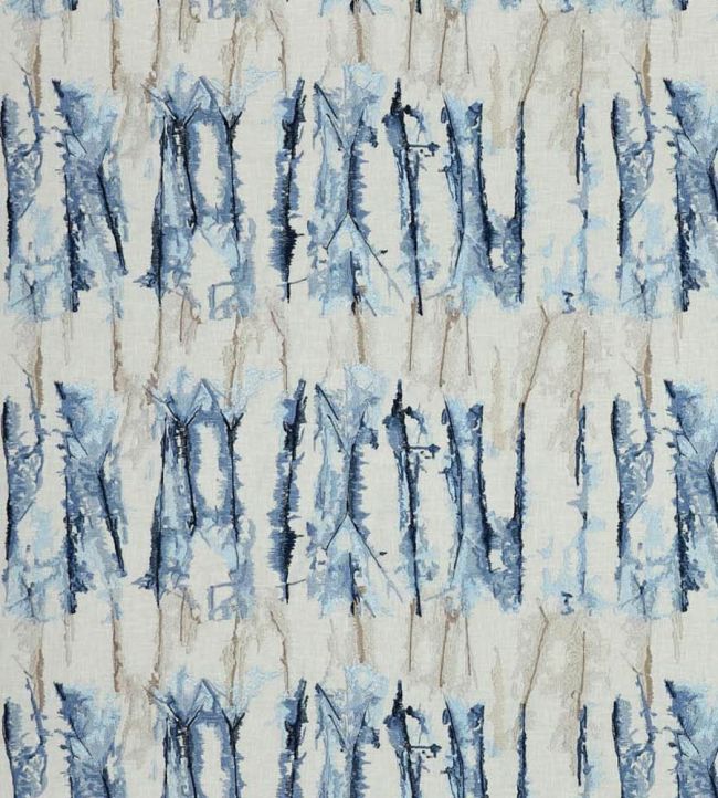 Takara Embroidery Fabric by Harlequin Indigo/Denim