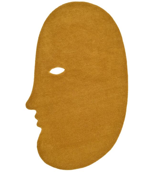 Nanimarquina Talk Talk Medium rug Mustard 01TAL00MMUS00 Mustard