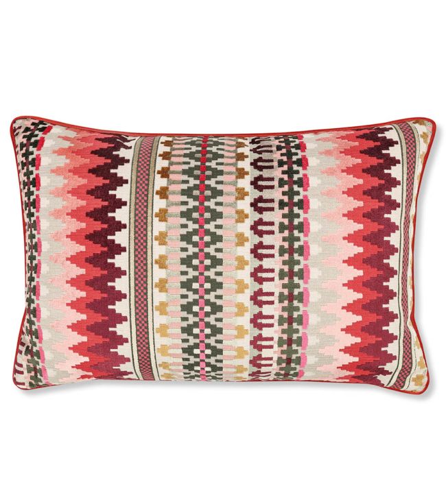 Talulah Cushion 60 x 40cm by Romo Hot Pink