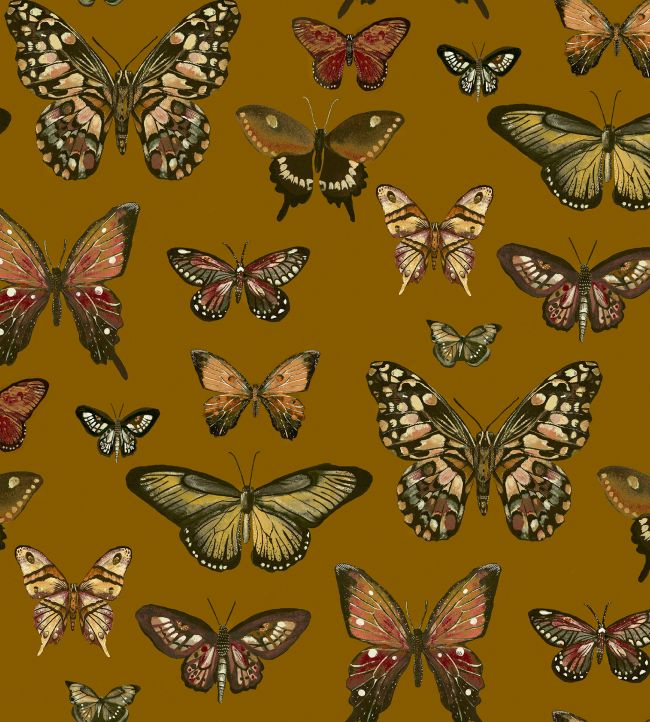 Taman Fabric by Arley House Honey