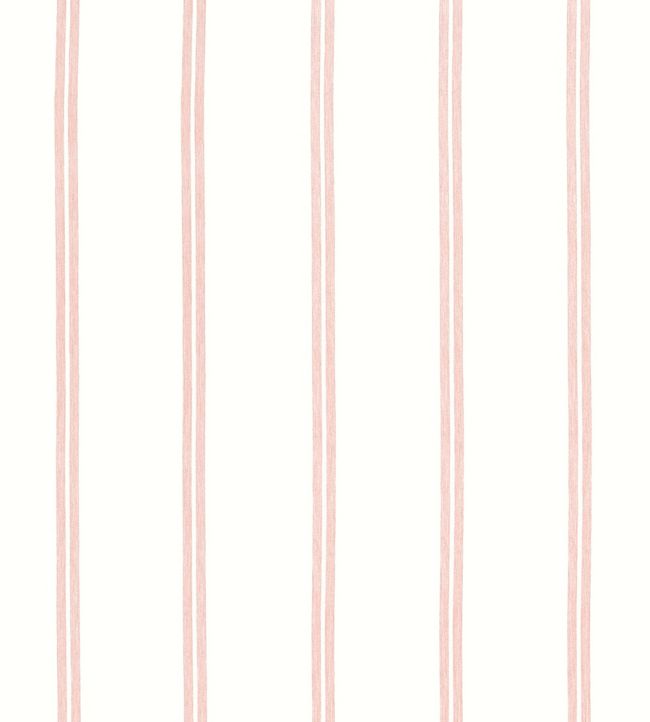 Tandem Stripe Fabric by Thibaut Blush