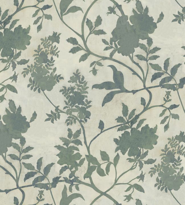 Tangleby Wallpaper by Josephine Munsey Aqua