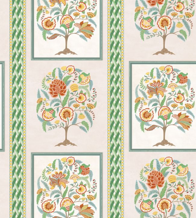 Taniska Wallpaper by Osborne & Little Apple/Gold