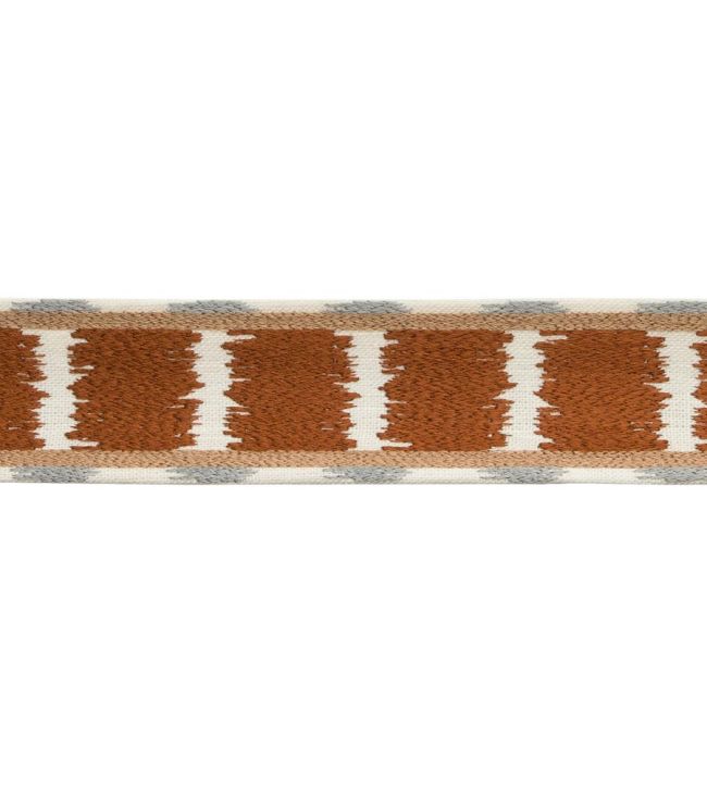 Taos Embroidered Border Trimming by Samuel & Sons Grand Canyon