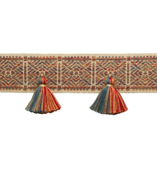 Taos Tasseled Border Trimming by Samuel & Sons Painted Desert