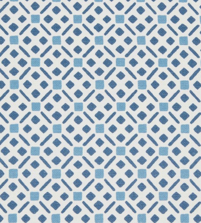 Tapestry Trellis Fabric by Liberty Lapis