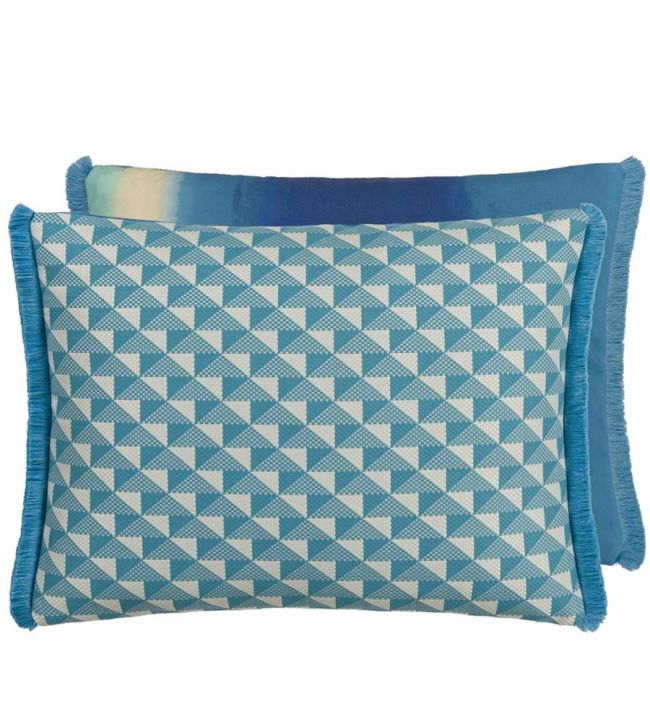 Tarakan Cushion 60 x 45cm by Designers Guild Azure