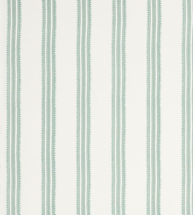 Tari Stripe Fabric by Jane Churchill Aqua