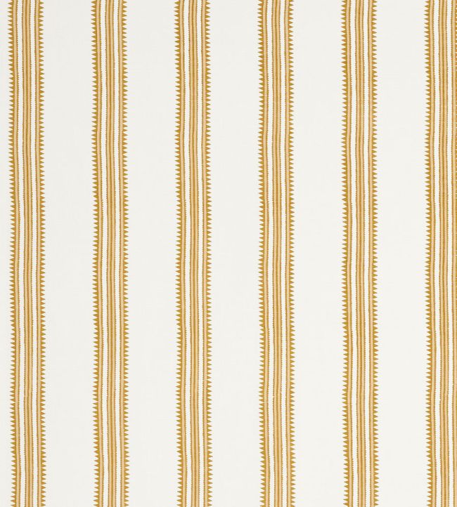 Tari Stripe Fabric by Jane Churchill Ochre
