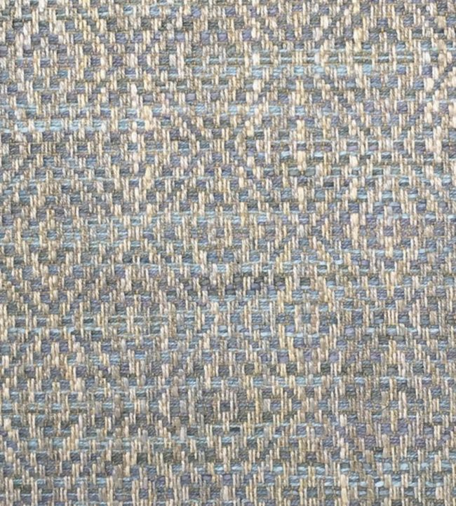 Tarsa Fabric by Ian Sanderson Sandstone Blue