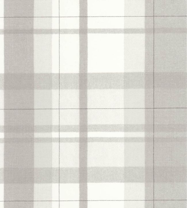 Tartan Touch Wallpaper by Casadeco Gris duvet