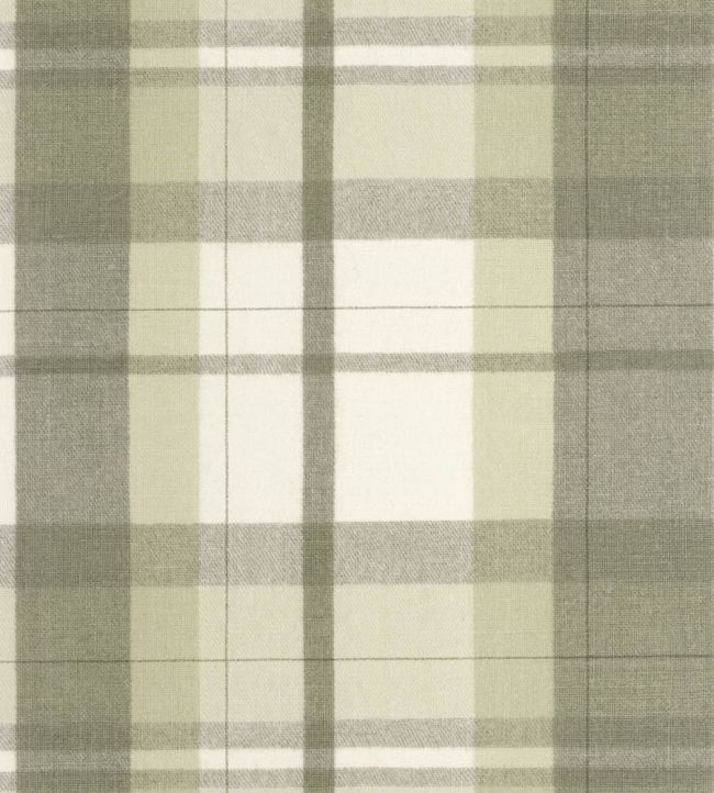 Tartan Touch Wallpaper by Casadeco Vert amande