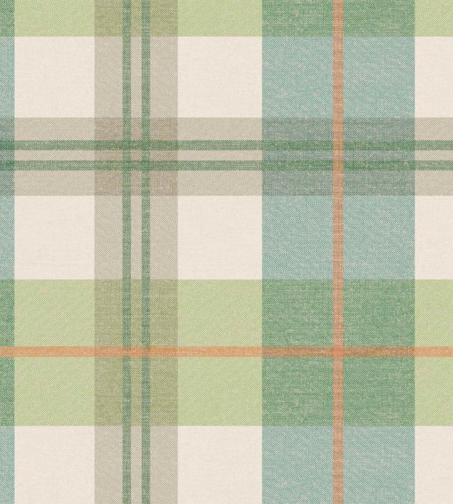 Tartanowski Wallpaper by Woodchip & Magnolia Olive Green
