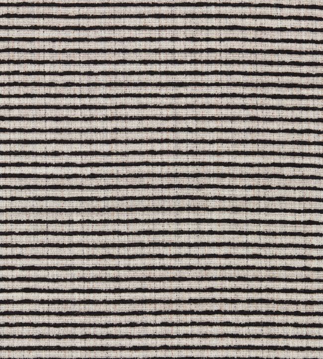 Taryn Jacquard Fabric by Clarke & Clarke Noir
