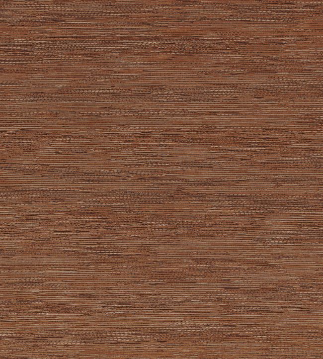 Tatami Wallpaper by Casamance Orange Brule