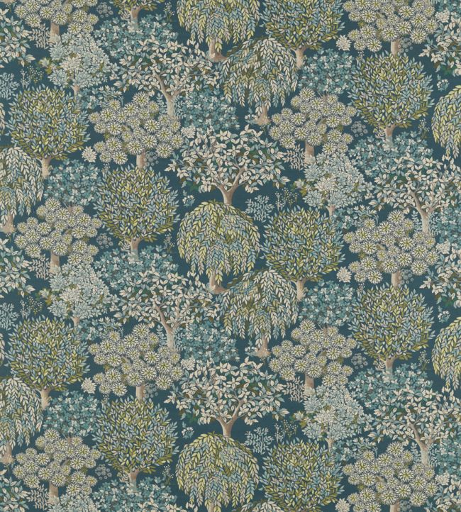 Tatton Linen Fabric by Studio G Mineral