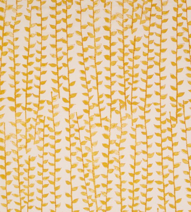 Tea Trail Fabric by Christopher Farr Cloth Lemon