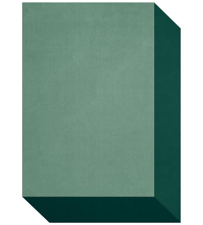 Layered Tekla Box rug Greens TKBOGR180270 Greens