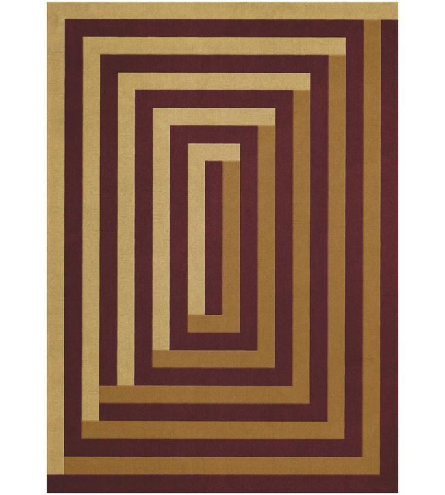 Layered Tekla Labyrinth rug Mulberry Sand TKLAMB180270 Mulberry Sand
