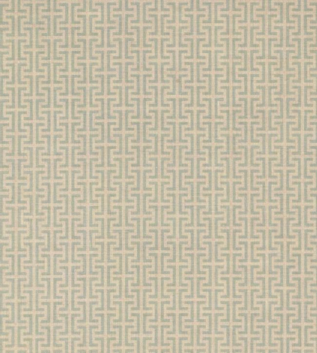 Temple Fabric by Schumacher Aqua