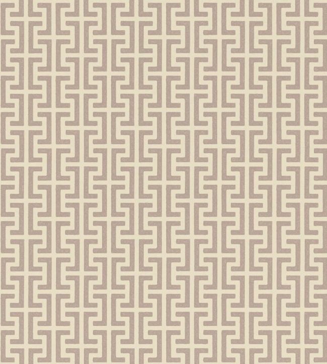 Temple Wallpaper by Schumacher Lilac