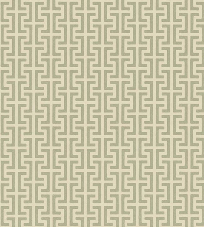 Temple Wallpaper by Schumacher Sage