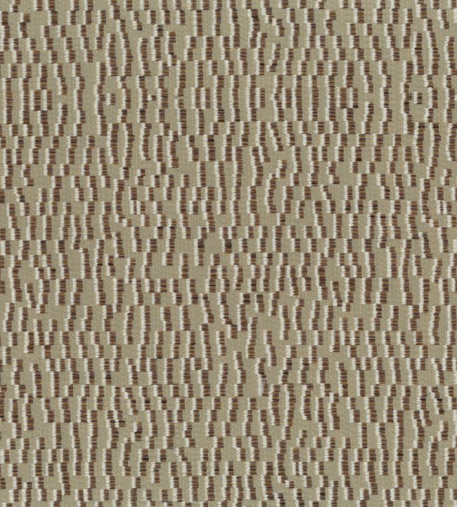 Tempo Fabric by Osborne & Little Oatmeal/Walnut