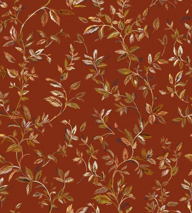 Tenango Wallpaper by Coordonne Terracota