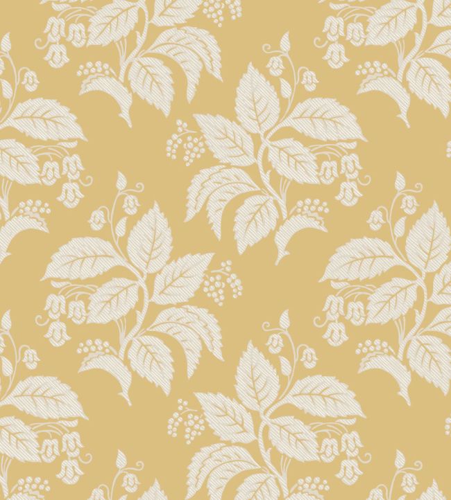 Tengbergska Wallpaper by Borastapeter Yellow