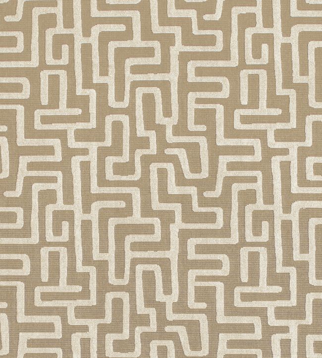 Terrace Lane Fabric by Thibaut Beige