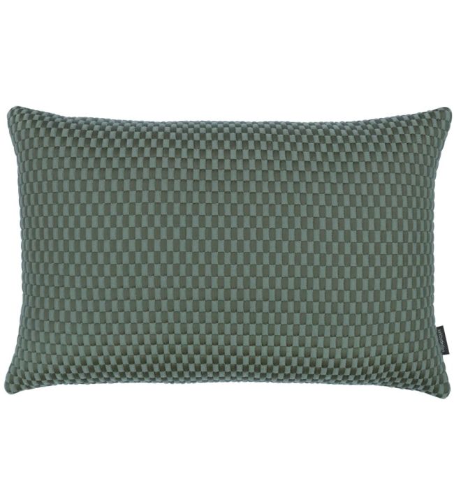 Tesseract Cushion 60 x 40cm by Kirkby Design Petrol
