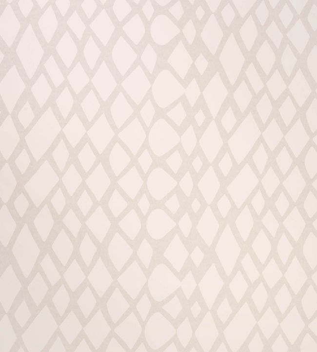 Tesserae Wallpaper by Christopher Farr Cloth Pearl